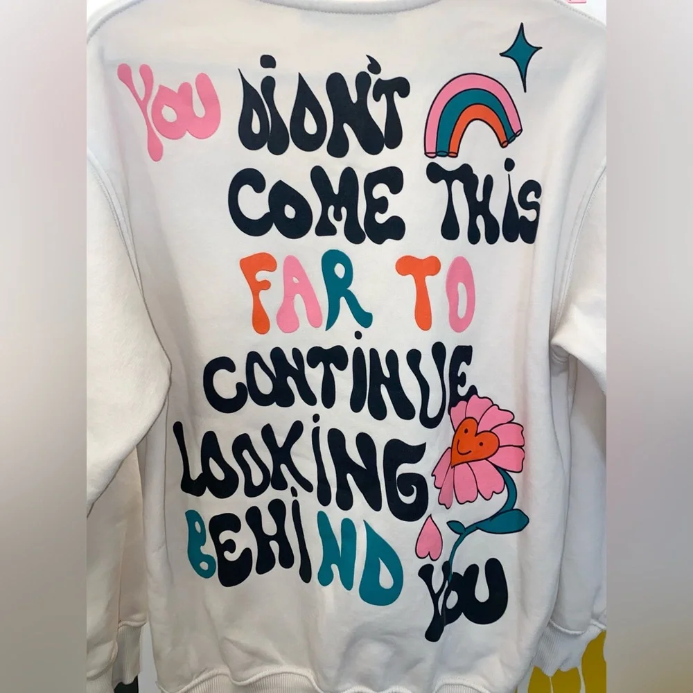 Bershka Oversized Crewneck Sweatshirt “Step Forward” ECU!